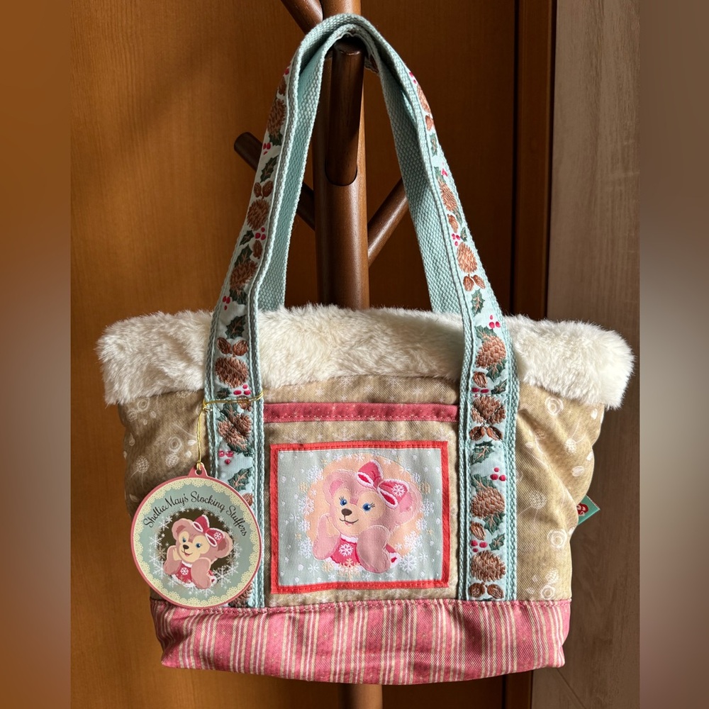 Tokyo DisneySea Shelliemay Stocking Stuffers Christmas Wish 2014 furry tote bag